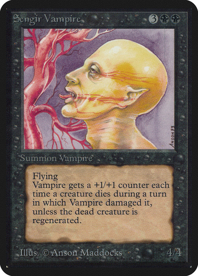 Sengir Vampire [Limited Edition Alpha] | Play N Trade Winnipeg