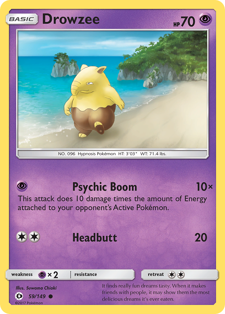 Drowzee (59/149) [Sun & Moon: Base Set] | Play N Trade Winnipeg