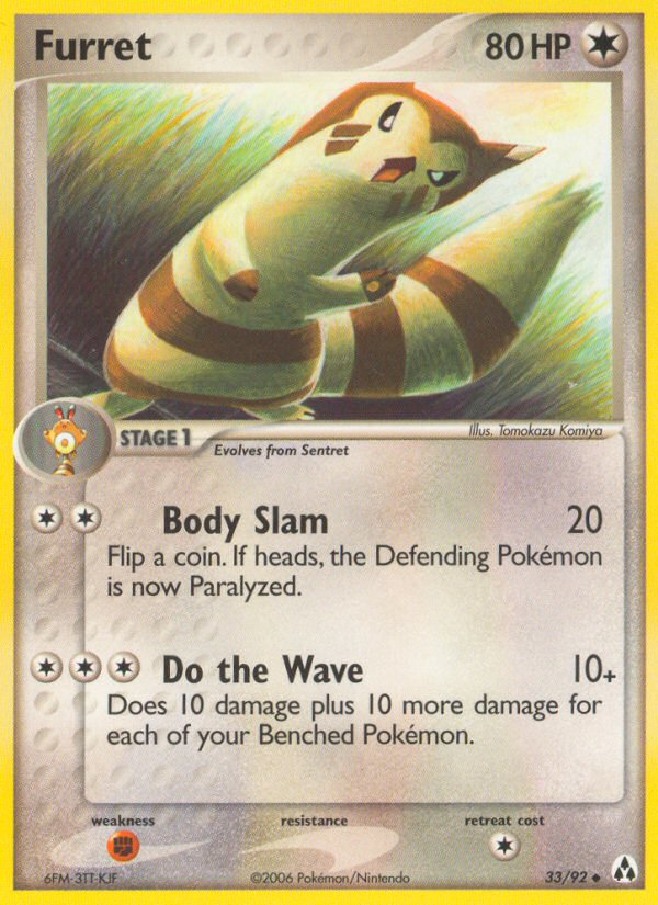 Furret (33/92) [EX: Legend Maker] | Play N Trade Winnipeg