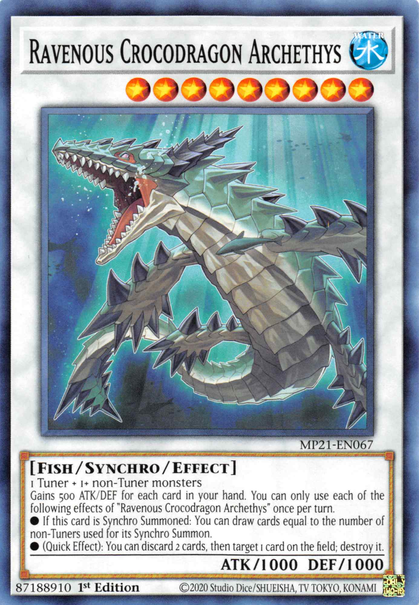 Ravenous Crocodragon Archethys [MP21-EN067] Common | Play N Trade Winnipeg