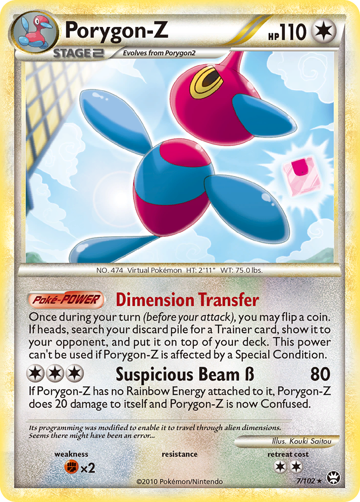 Porygon-Z (7/102) [HeartGold & SoulSilver: Triumphant] | Play N Trade Winnipeg