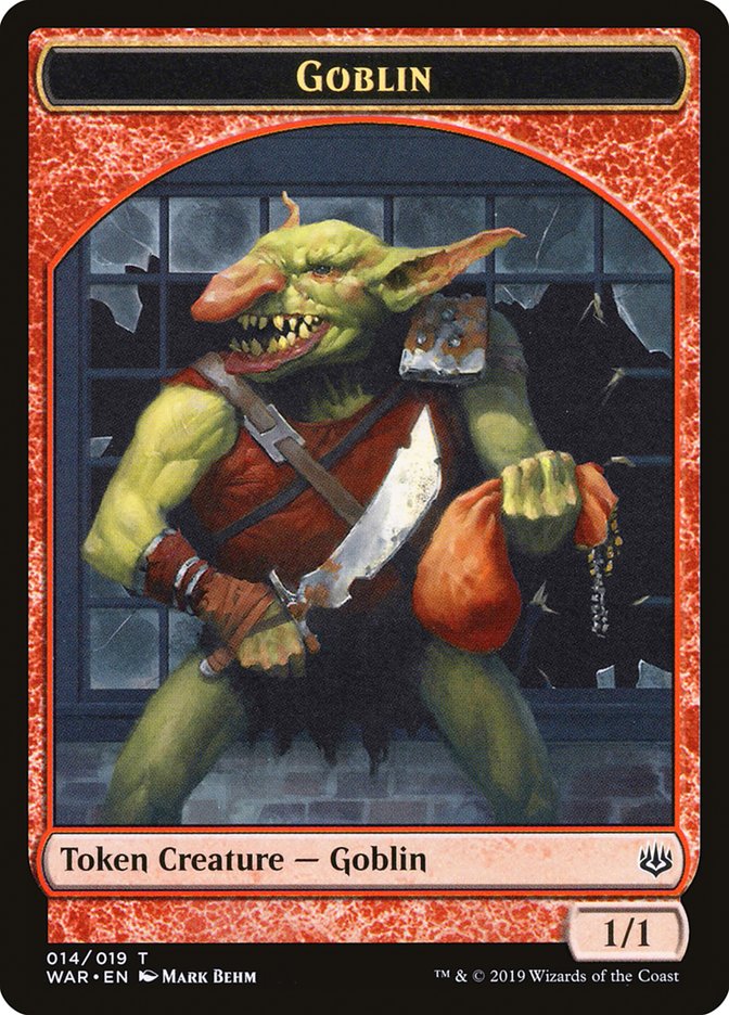 Goblin [War of the Spark Tokens] | Play N Trade Winnipeg