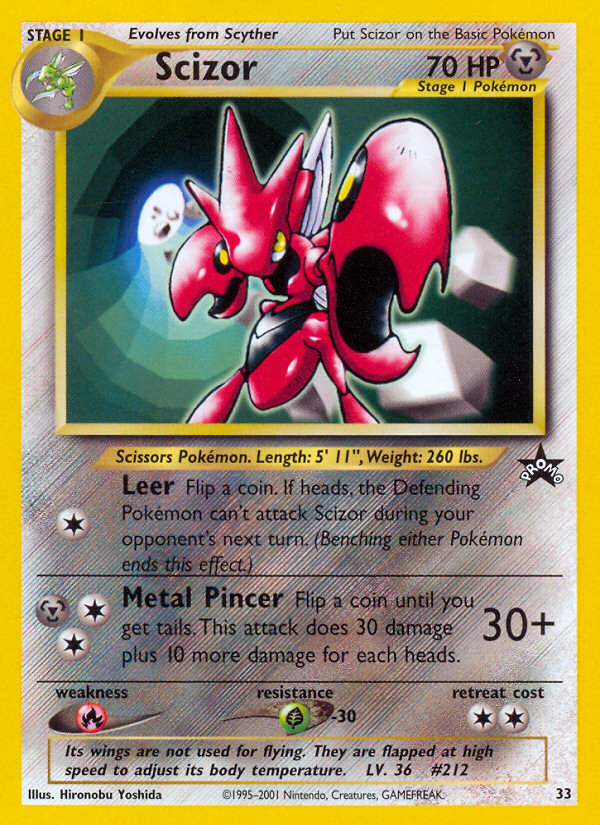 Scizor (33) [Wizards of the Coast: Black Star Promos] | Play N Trade Winnipeg