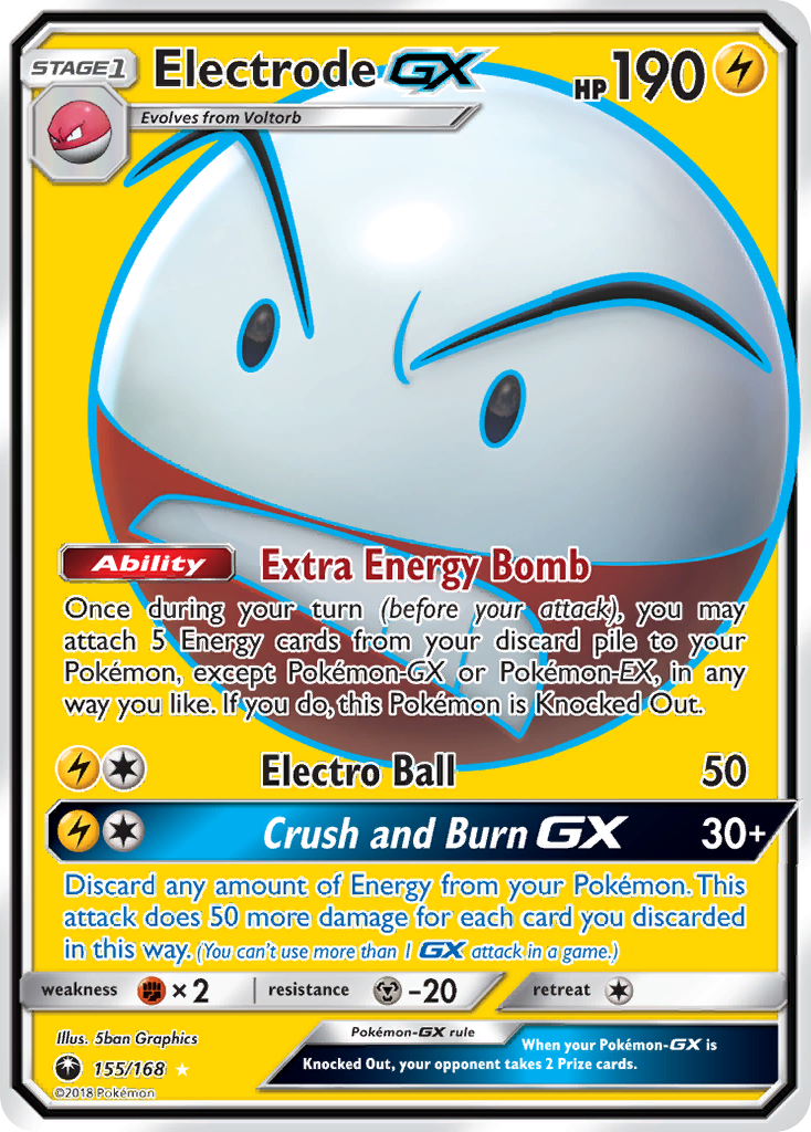 Electrode GX (155/168) [Sun & Moon: Celestial Storm] | Play N Trade Winnipeg