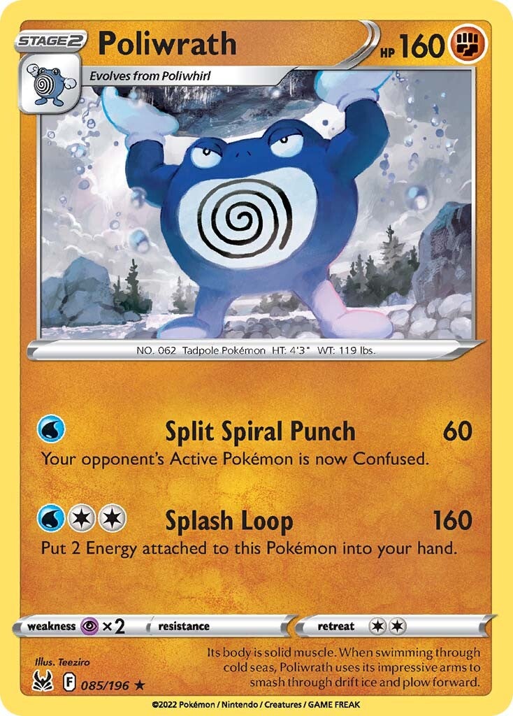 Poliwrath (085/196) [Sword & Shield: Lost Origin] | Play N Trade Winnipeg