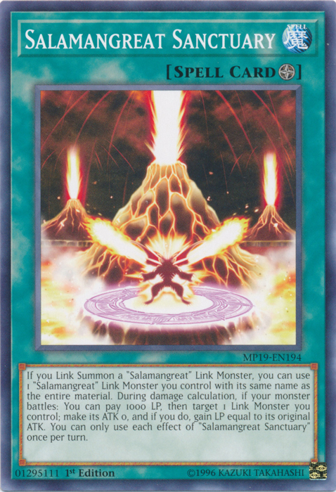 Salamangreat Sanctuary [MP19-EN194] Common | Play N Trade Winnipeg