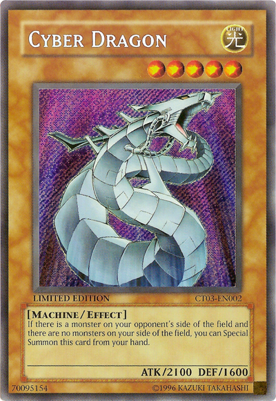 Cyber Dragon [CT03-EN002] Secret Rare | Play N Trade Winnipeg