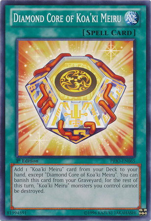 Diamond Core of Koa'ki Meiru [PRIO-EN065] Common | Play N Trade Winnipeg