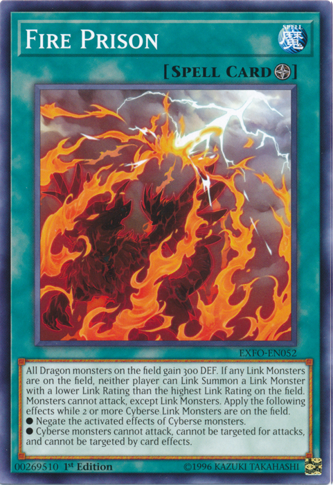 Fire Prison [EXFO-EN052] Common | Play N Trade Winnipeg