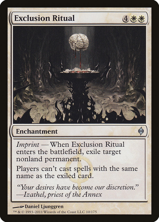 Exclusion Ritual [New Phyrexia] | Play N Trade Winnipeg