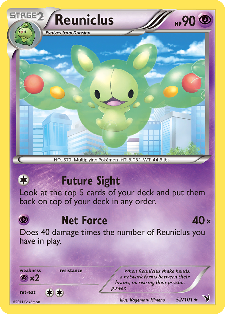 Reuniclus (52/101) [Black & White: Noble Victories] | Play N Trade Winnipeg