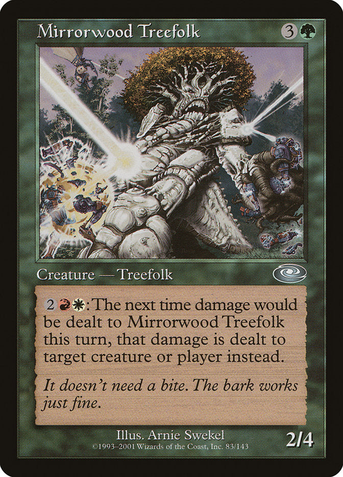 Mirrorwood Treefolk [Planeshift] | Play N Trade Winnipeg