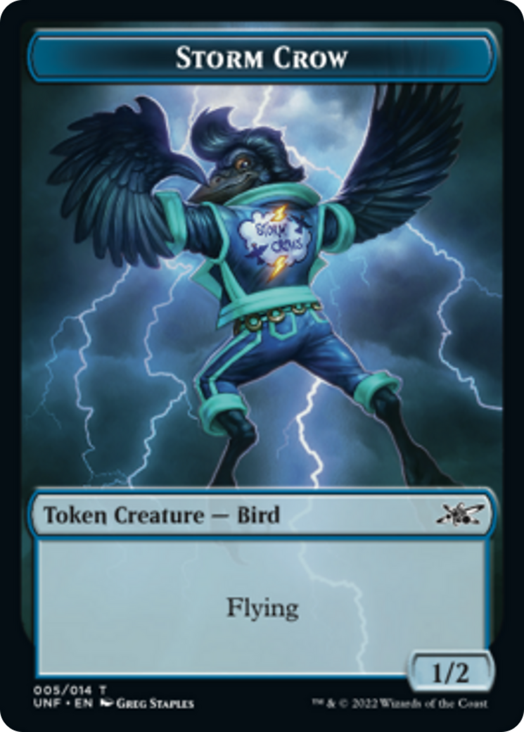 Clown Robot (003) // Storm Crow Double-sided Token [Unfinity Tokens] | Play N Trade Winnipeg