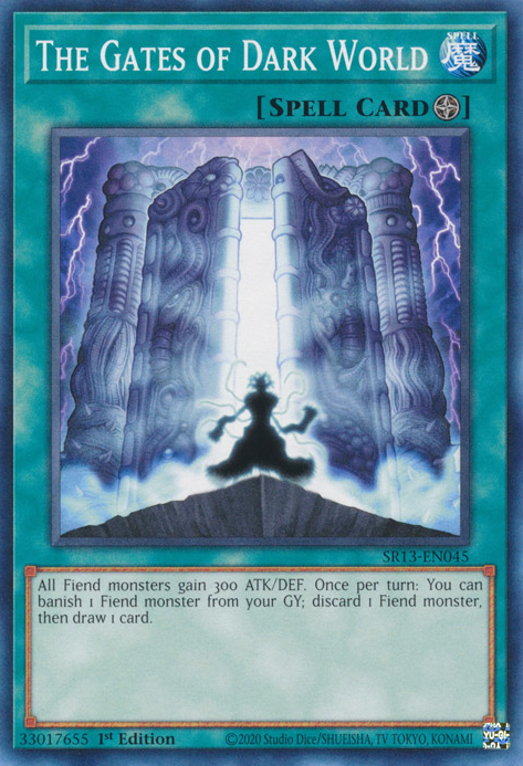 The Gates of Dark World [SR13-EN045] Common | Play N Trade Winnipeg