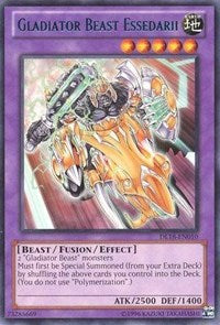 Gladiator Beast Essedarii (Blue) [DL18-EN010] Rare | Play N Trade Winnipeg