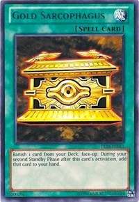 Gold Sarcophagus (Blue) [DL18-EN011] Rare | Play N Trade Winnipeg