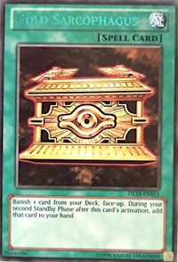 Gold Sarcophagus (Green) [DL18-EN011] Rare | Play N Trade Winnipeg