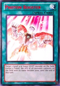 Photon Booster (Red) [DL18-EN013] Rare | Play N Trade Winnipeg