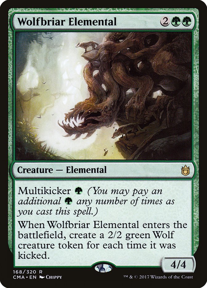 Wolfbriar Elemental [Commander Anthology] | Play N Trade Winnipeg