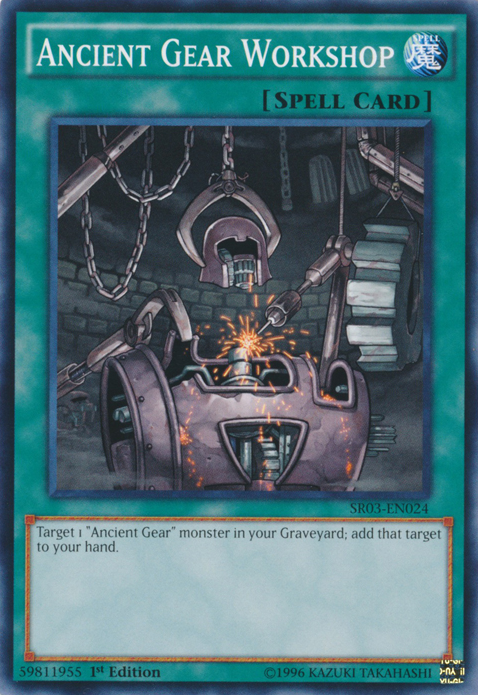 Ancient Gear Workshop [SR03-EN024] Common | Play N Trade Winnipeg