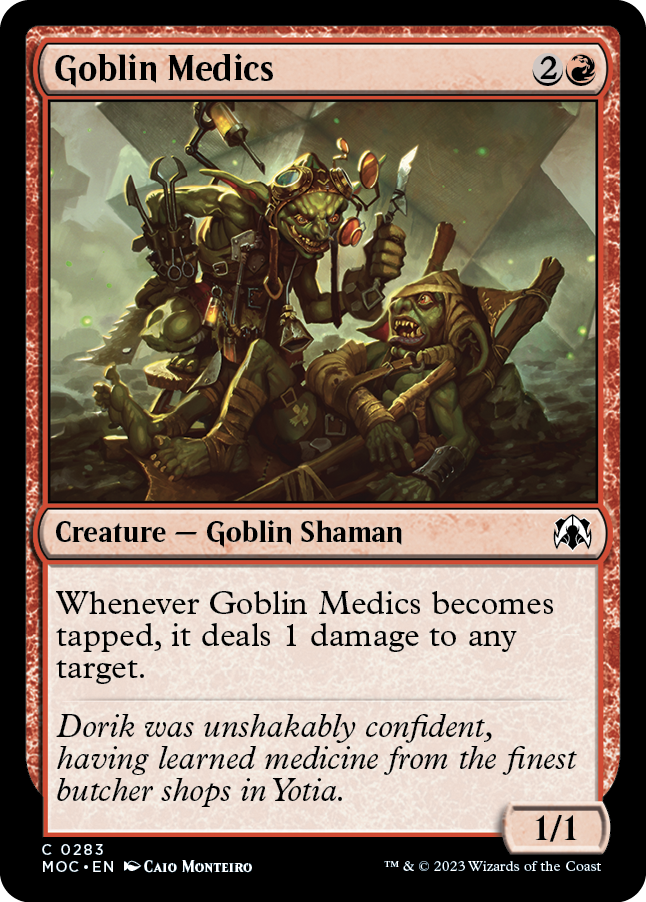 Goblin Medics [March of the Machine Commander] | Play N Trade Winnipeg