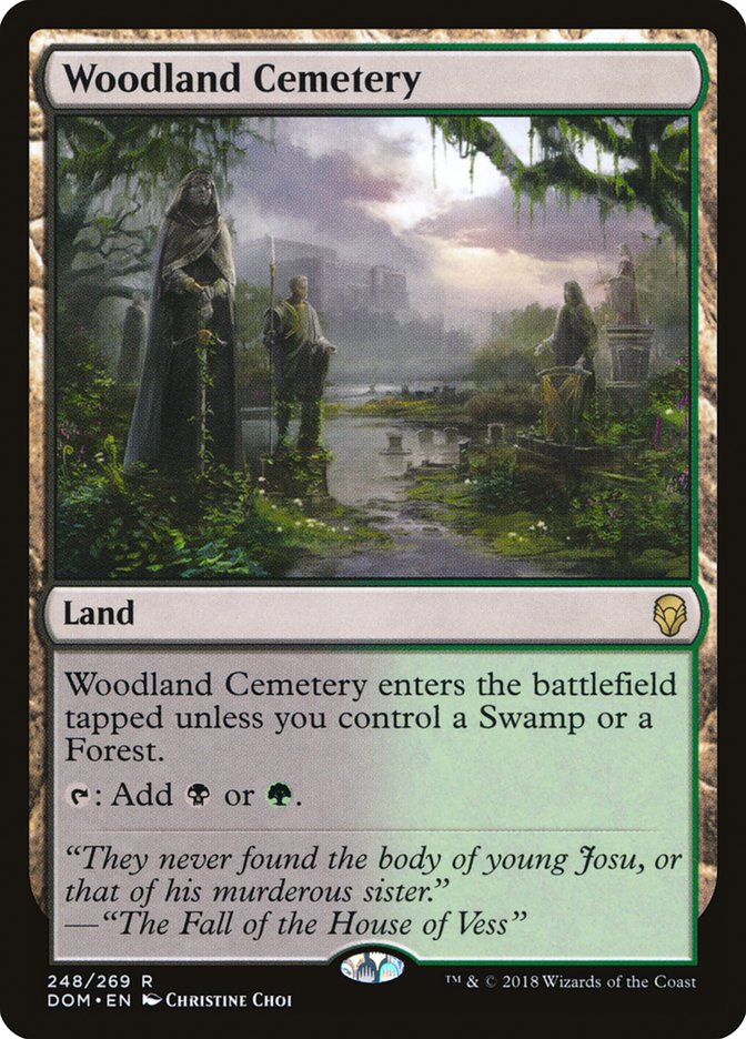 Woodland Cemetery [Dominaria] | Play N Trade Winnipeg