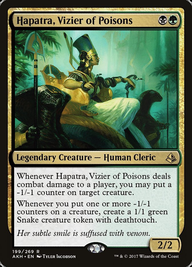 Hapatra, Vizier of Poisons [Amonkhet] | Play N Trade Winnipeg