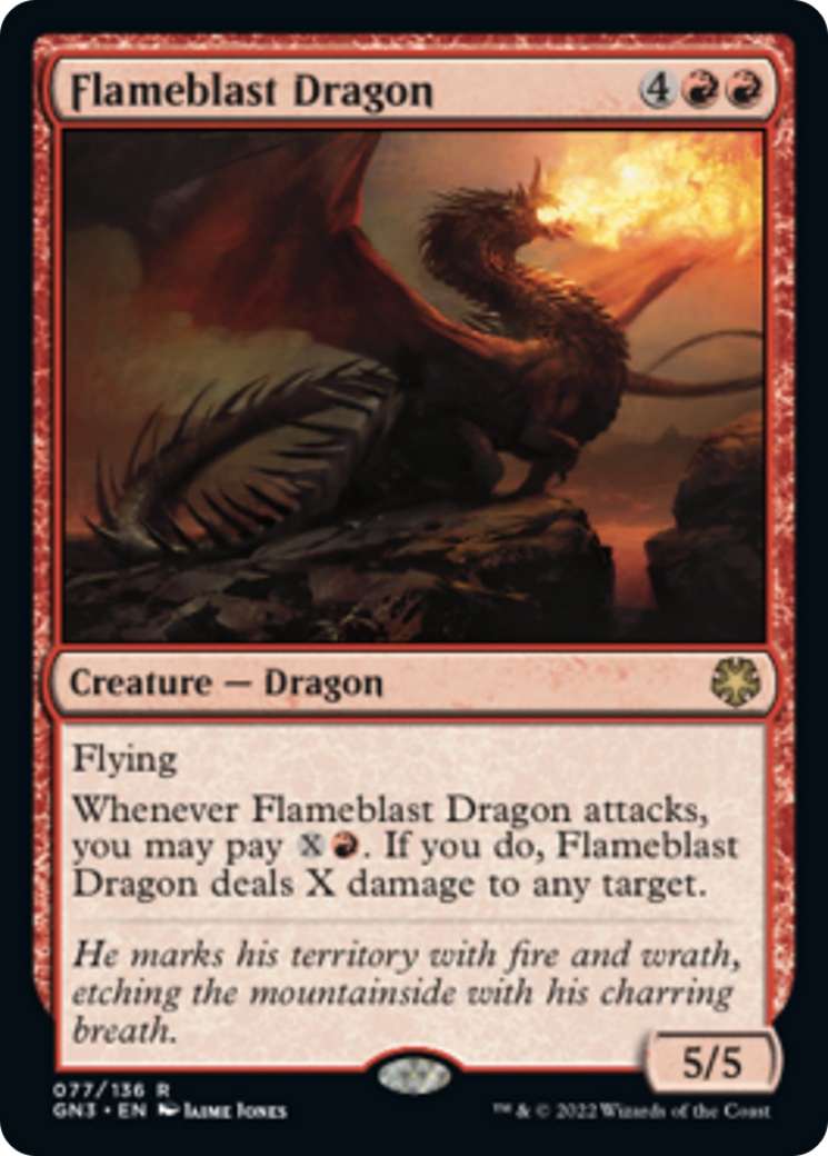 Flameblast Dragon [Game Night: Free-for-All] | Play N Trade Winnipeg