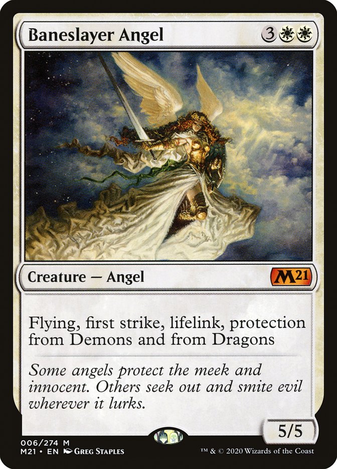 Baneslayer Angel [Core Set 2021] | Play N Trade Winnipeg