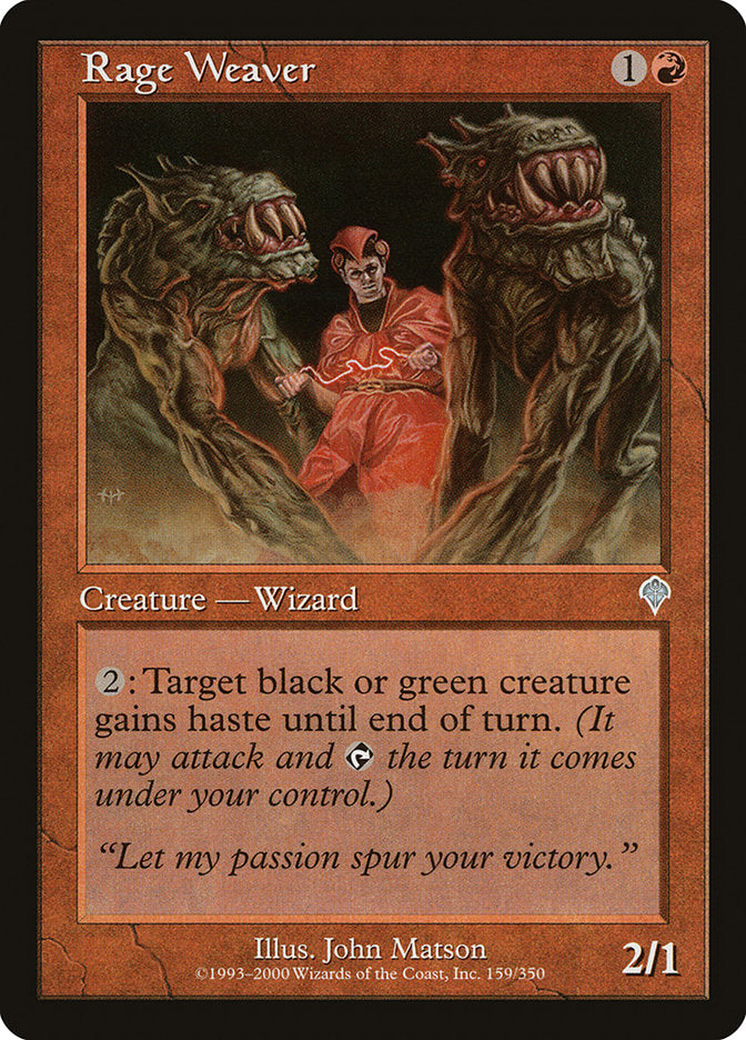 Rage Weaver [Invasion] | Play N Trade Winnipeg