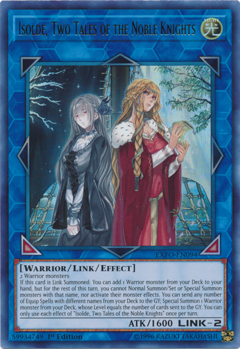 Isolde, Two Tales of the Noble Knights [EXFO-EN094] Ultra Rare | Play N Trade Winnipeg