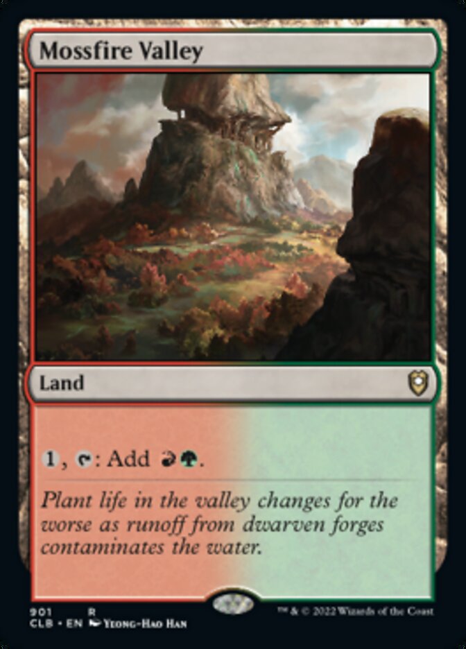 Mossfire Valley [Commander Legends: Battle for Baldur's Gate] | Play N Trade Winnipeg