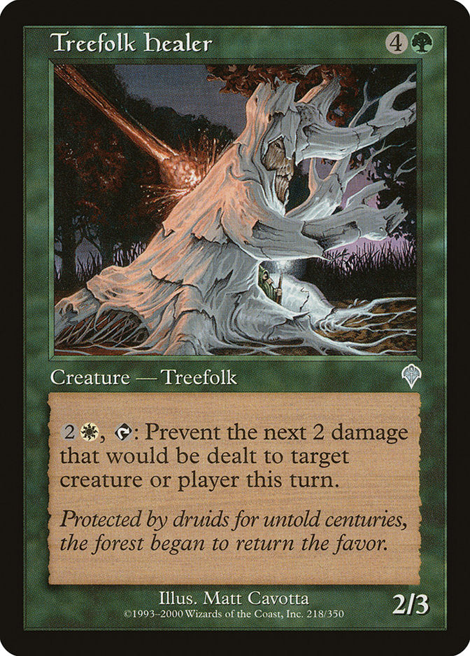 Treefolk Healer [Invasion] | Play N Trade Winnipeg