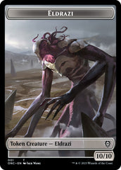 Soldier (017) // Eldrazi Double-Sided Token [Phyrexia: All Will Be One Commander Tokens] | Play N Trade Winnipeg