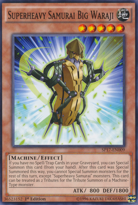 Superheavy Samurai Big Waraji [SP17-EN009] Common | Play N Trade Winnipeg