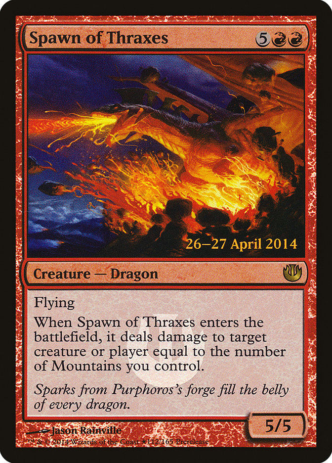 Spawn of Thraxes  [Journey into Nyx Prerelease Promos] | Play N Trade Winnipeg