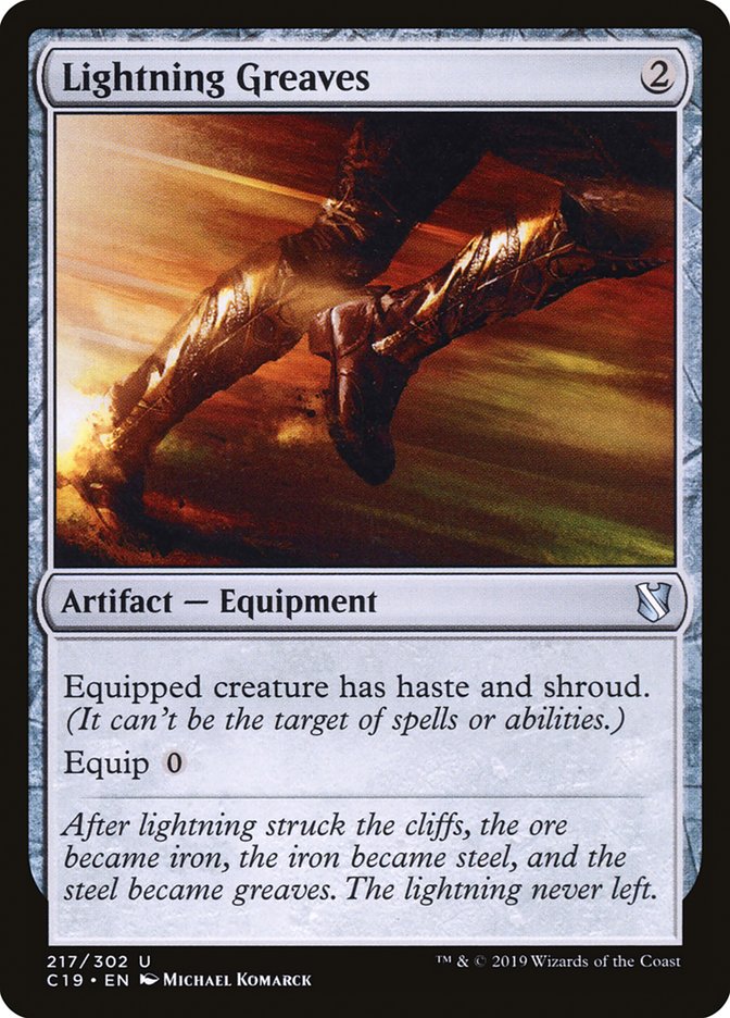 Lightning Greaves [Commander 2019] | Play N Trade Winnipeg