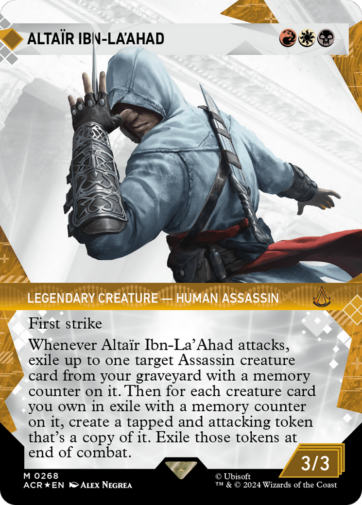 Altair Ibn-La'Ahad (Showcase) (Textured Foil) [Assassin's Creed] | Play N Trade Winnipeg