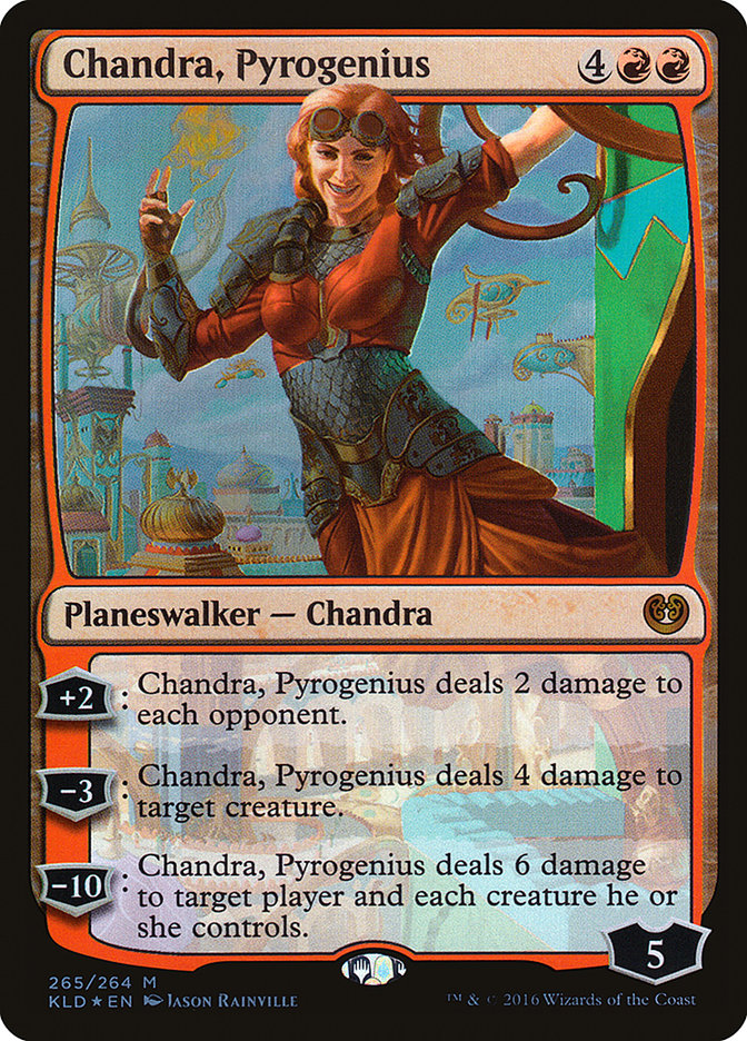 Chandra, Pyrogenius [Kaladesh] | Play N Trade Winnipeg