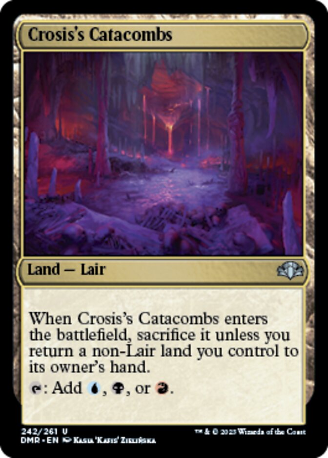 Crosis's Catacombs [Dominaria Remastered] | Play N Trade Winnipeg