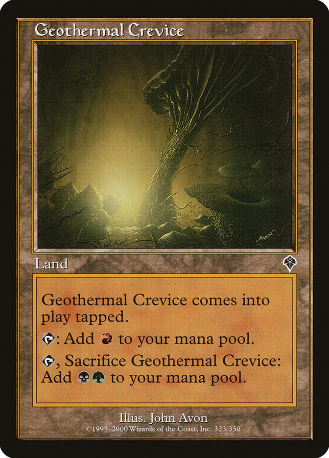 Geothermal Crevice [Invasion] | Play N Trade Winnipeg