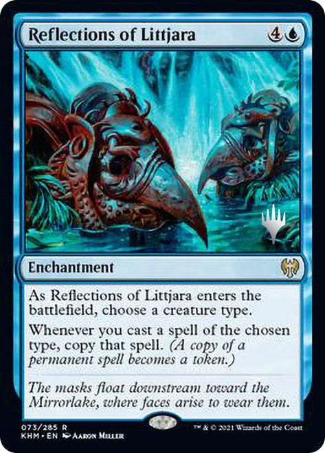 Reflections of Littjara [Kaldheim Promos] | Play N Trade Winnipeg