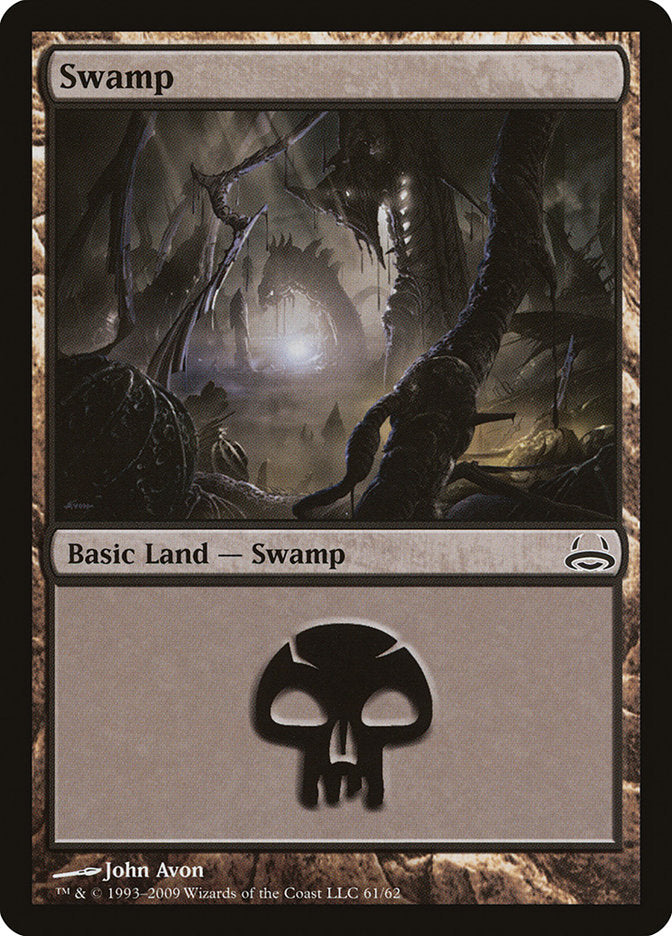 Swamp (61) [Duel Decks: Divine vs. Demonic] | Play N Trade Winnipeg