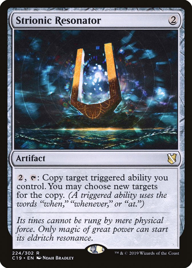 Strionic Resonator [Commander 2019] | Play N Trade Winnipeg