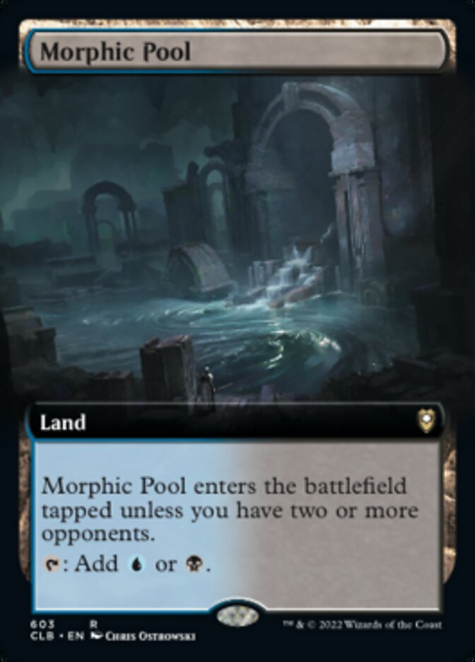 Morphic Pool (Extended Art) [Commander Legends: Battle for Baldur's Gate] | Play N Trade Winnipeg