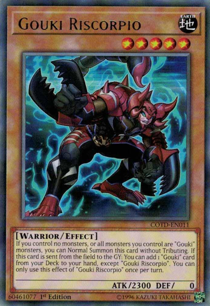 Gouki Riscorpio [COTD-EN011] Rare | Play N Trade Winnipeg