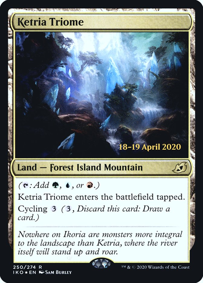 Ketria Triome  [Ikoria: Lair of Behemoths Prerelease Promos] | Play N Trade Winnipeg