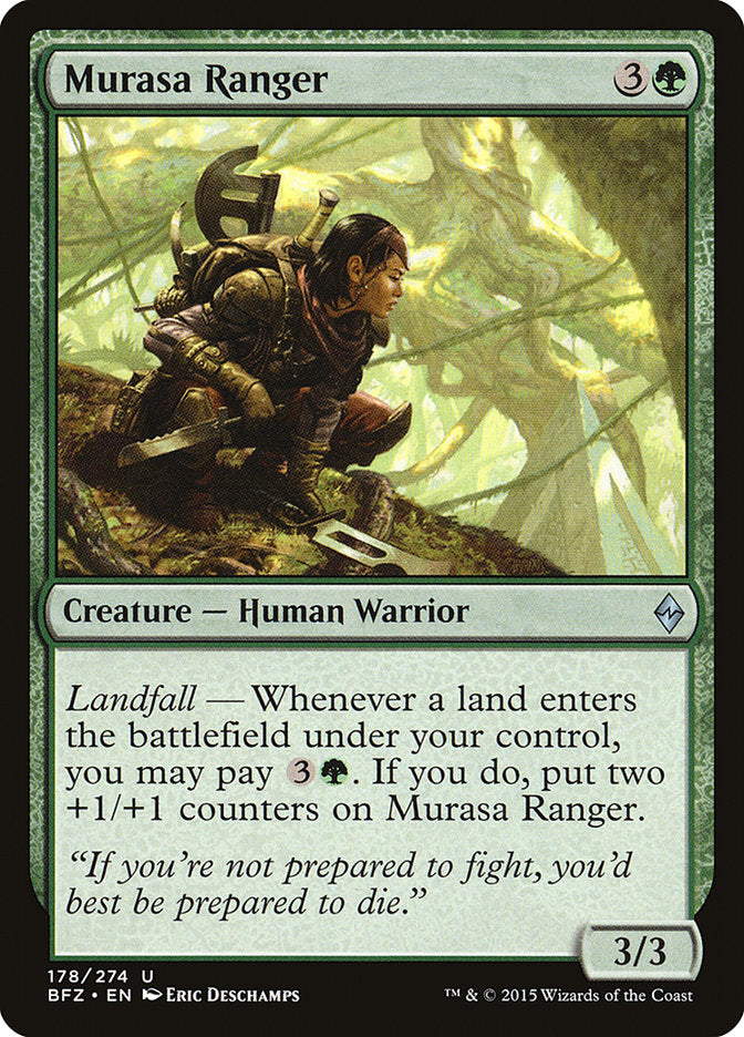 Murasa Ranger [Battle for Zendikar] | Play N Trade Winnipeg