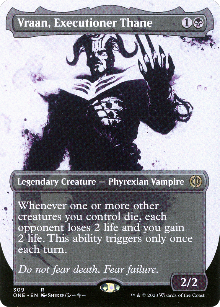 Vraan, Executioner Thane (Borderless Ichor) [Phyrexia: All Will Be One] | Play N Trade Winnipeg