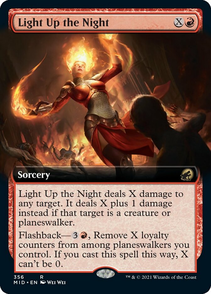 Light Up the Night (Extended) [Innistrad: Midnight Hunt] | Play N Trade Winnipeg